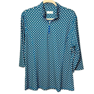 Callaway Half Zip Three Quarter Sleeve Golf Top